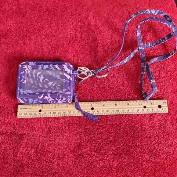 VERA BRADLEY QUILTED BACKPACK, TOTE, WRISTLET, ZIP AROUND WALLET & HAIR SCRUNCHI - Picture 9 of 9